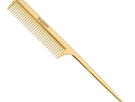 Golden Tail Comb profesjonalny złoty grzebień do strzyżenia ze szpikulcem Online Hot Sale