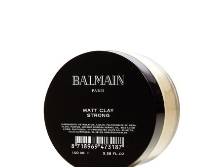 Matt Clay Strong matująca glinka do stylizacji włosów 100ml Hot on Sale