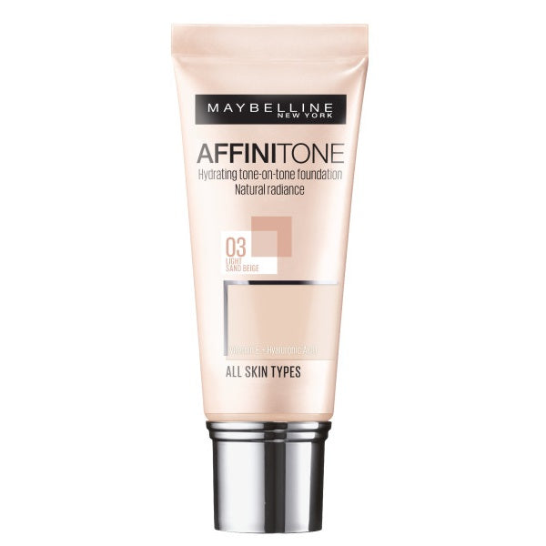 Affinitone Foundation nawilżający podkład 03 Light Sand Beige 30ml Hot on Sale