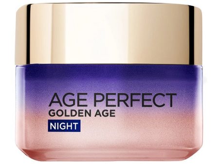 Age Perfect Złoty Wiek 60+ chłodzący krem wzmacniający na noc 50ml Hot on Sale