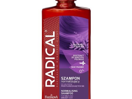 Radical szampon normalizujący do włosów przetłuszczających się 400ml Online Sale