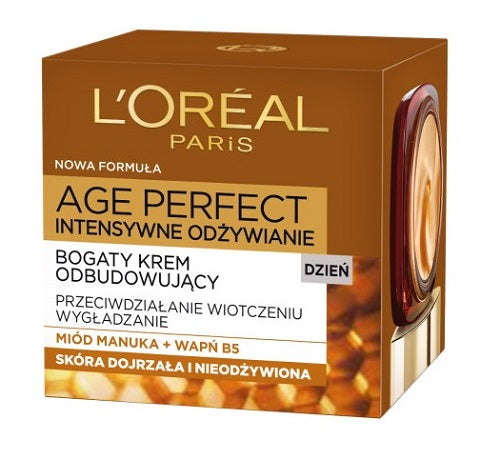 Age Perfect Intensywne Odżywianie bogaty krem odbudowujący na dzień 50ml For Discount