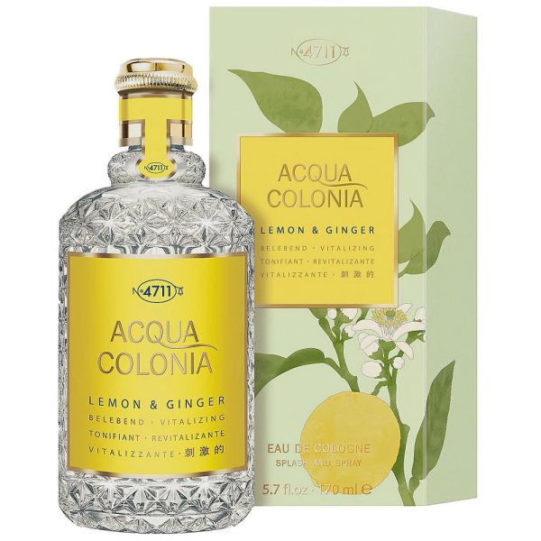 Acqua Colonia Lemon & Ginger woda kolońska spray 170ml Discount