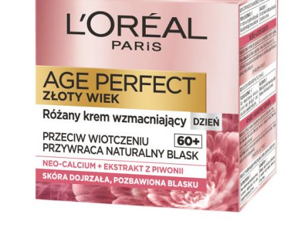 Age Perfect Złoty Wiek 60+ różany krem wzmacniający na dzień 50ml For Sale