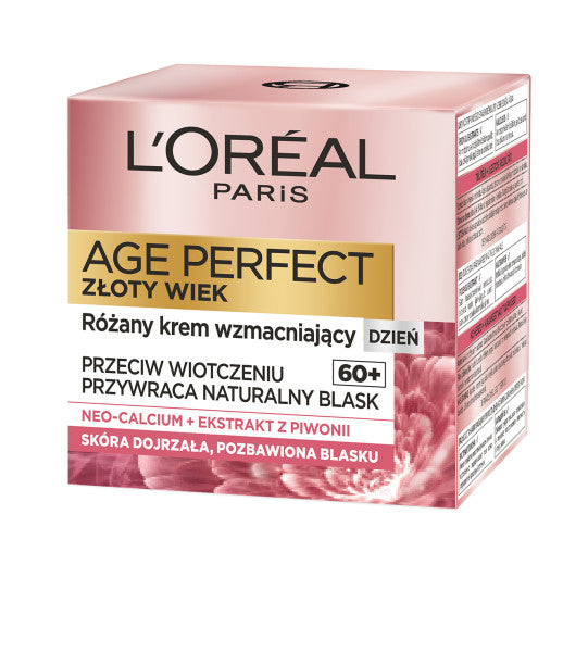 Age Perfect Złoty Wiek 60+ różany krem wzmacniający na dzień 50ml For Sale