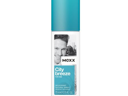 City Breeze For Him dezodorant w naturalnym sprayu 75ml Sale