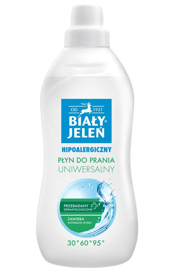 Hipoalergiczny płyn do prania tkanin białych i kolorowych 1000ml Online now