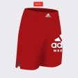 aA202p- Adidas Wrestling Printed Training Short Supply