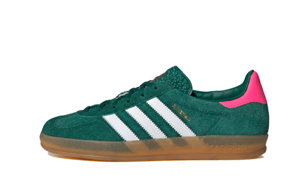 adidas Gazelle Indoor Collegiate Green Lucid Pink (Women s) Fashion