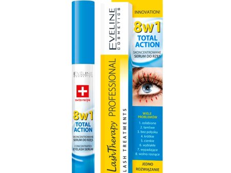 Lash Therapy Professional 8w1 Total Action skoncentrowane serum do rzęs 10ml Supply