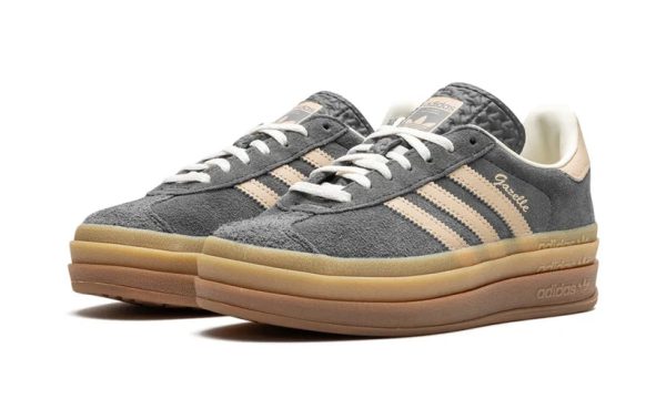 adidas Gazelle Bold Grey Magic Beige Gum (W) Online Sale