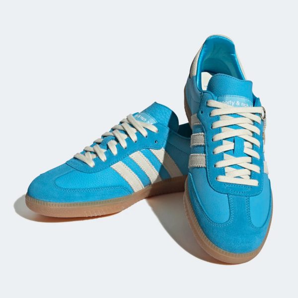 adidas Samba OG x Sporty & Rich  Blue Rush  For Cheap