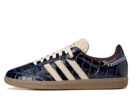 adidas Samba Wales Bonner Navy Croc Hot on Sale