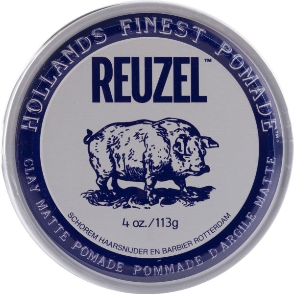 Hollands Finest Pomade Clay Matte Pomade matująca glinka do włosów na bazie wody 113g Online now