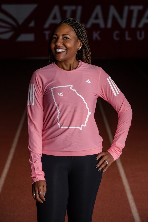 Women s Own the Run B LS - Semi Pink Spark Online Sale