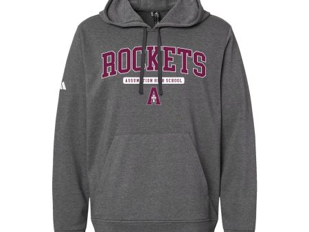 Sweatshirt - Adidas Hoodie - Grey - Rockets on Sale