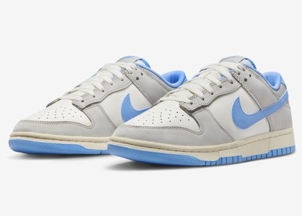 Nike Dunk Low Athletic Department Light Smoke Grey University Blue Discount