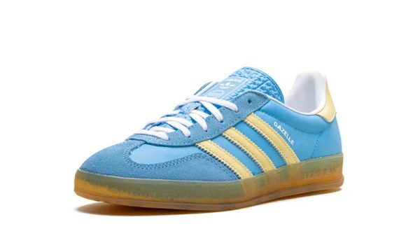 Adidas Gazelle Indoor Semi Blue Burst Almost Yellow (W) Discount