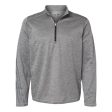 Customized Adidas Brushed Terry Heathered Quarter-Zip Pullover - Men s - Various Colors Fashion