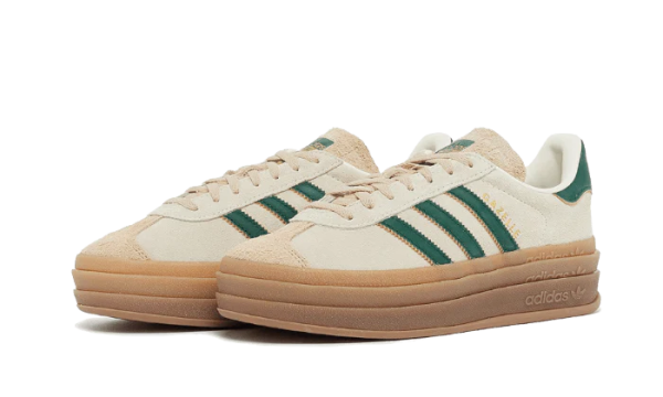 adidas Gazelle Bold Magic Collegiate Green Beige (W) Online Hot Sale