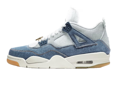 Air Jordan 4 Retro TEX Denim Worn Blue on Sale