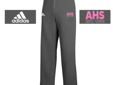 Sweatpants - Adidas - Dark Grey - Embroidered Logo on Sale