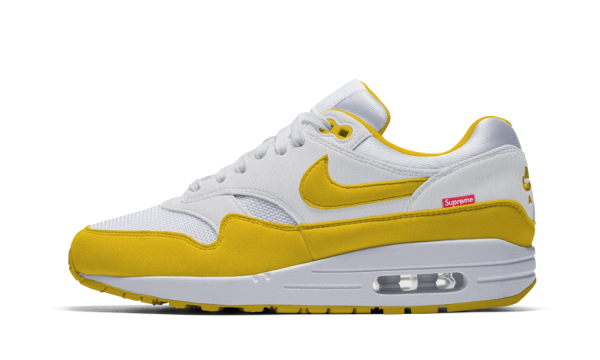 Supreme X Nike Air Max 1 87  Speed Yellow  For Discount