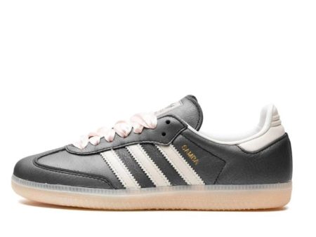 Adidas Samba OG Black Pink Ribbon Laces Sale