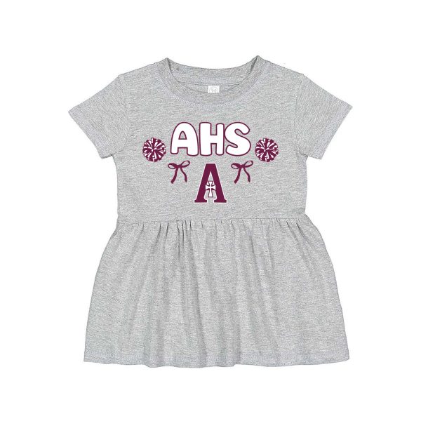 T-shirt Dress - Grey - Infant Toddler - AHS Cheap