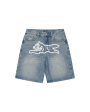 Running Dog Denim Shorts Online now