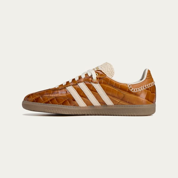 adidas Samba Wales Bonner Brown Croc Fashion