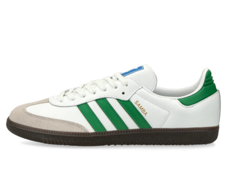 adidas Samba OG  White Green  on Sale