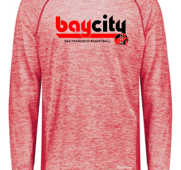 Bay City Salmon Long Sleeve Holloway Dry Fit Online Sale