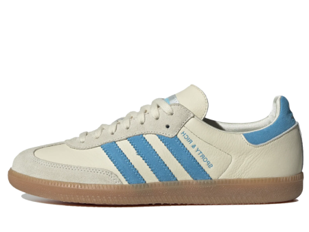 adidas Samba OG x Sporty & Rich  Cream Blue  Supply