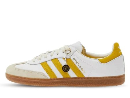 adidas Samba Sporty & Rich White Bold Gold For Sale