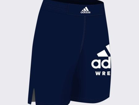 aA202p- Adidas Wrestling Printed Training Short Supply