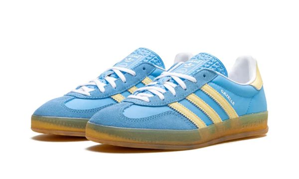 Adidas Gazelle Indoor Semi Blue Burst Almost Yellow (W) Discount