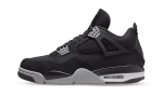 Air Jordan 4 Retro  Black Canvas  (GS) Supply