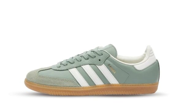 adidas Samba OG Silver Green For Sale