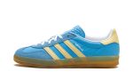 Adidas Gazelle Indoor Semi Blue Burst Almost Yellow (W) Discount