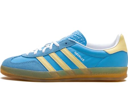 Adidas Gazelle Indoor Semi Blue Burst Almost Yellow (W) Discount