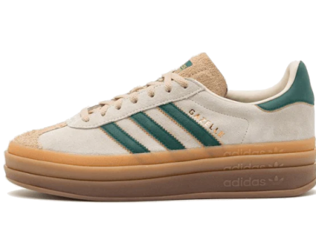 adidas Gazelle Bold Magic Collegiate Green Beige (W) Online Hot Sale