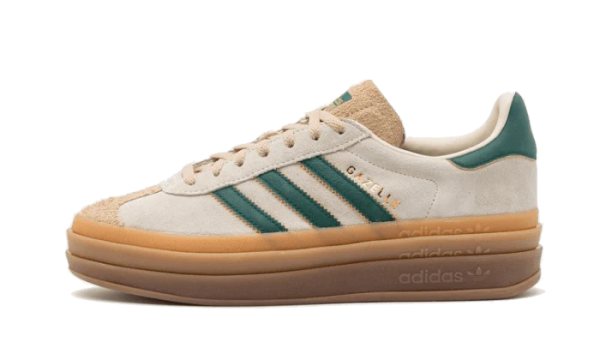 adidas Gazelle Bold Magic Collegiate Green Beige (W) Online Hot Sale