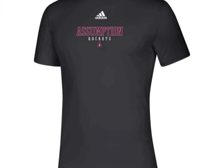 T-shirt - Black - Adidas Dry Fit - Assumption Rockets (Ladies, Unisex and Youth) Online Hot Sale