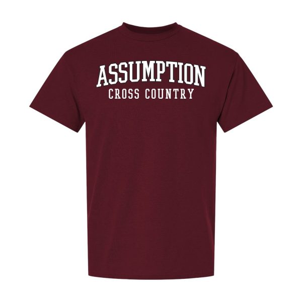 T-shirt - Maroon - Team Sports For Cheap