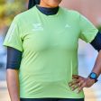 Women s Own the Run B Tee - Pulse Lime (Plus Size) Sale