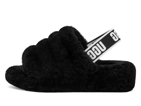 UGG Fluff Yeah Slide Black (Women s) Online Sale