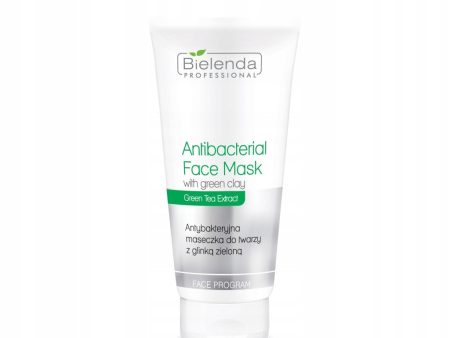 Antibacterial Face Mask antybakteryjna maseczka do twarzy z glinką zieloną 150g Online Hot Sale