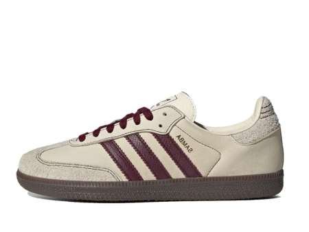 Adidas Samba OG Wonder White Maroon Online Hot Sale