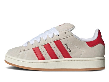 adidas Campus 00s Crystal White Better Scarlet (W) Online Hot Sale